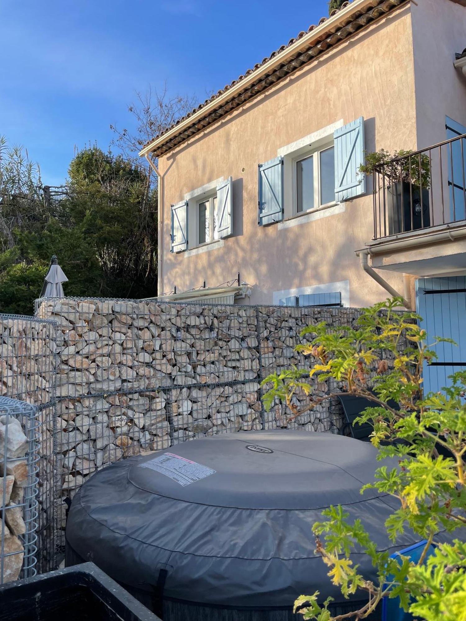 Luva D'Azur, Rez De Villa Le Riou - Le Vallon Le Bar-sur-Loup Экстерьер фото