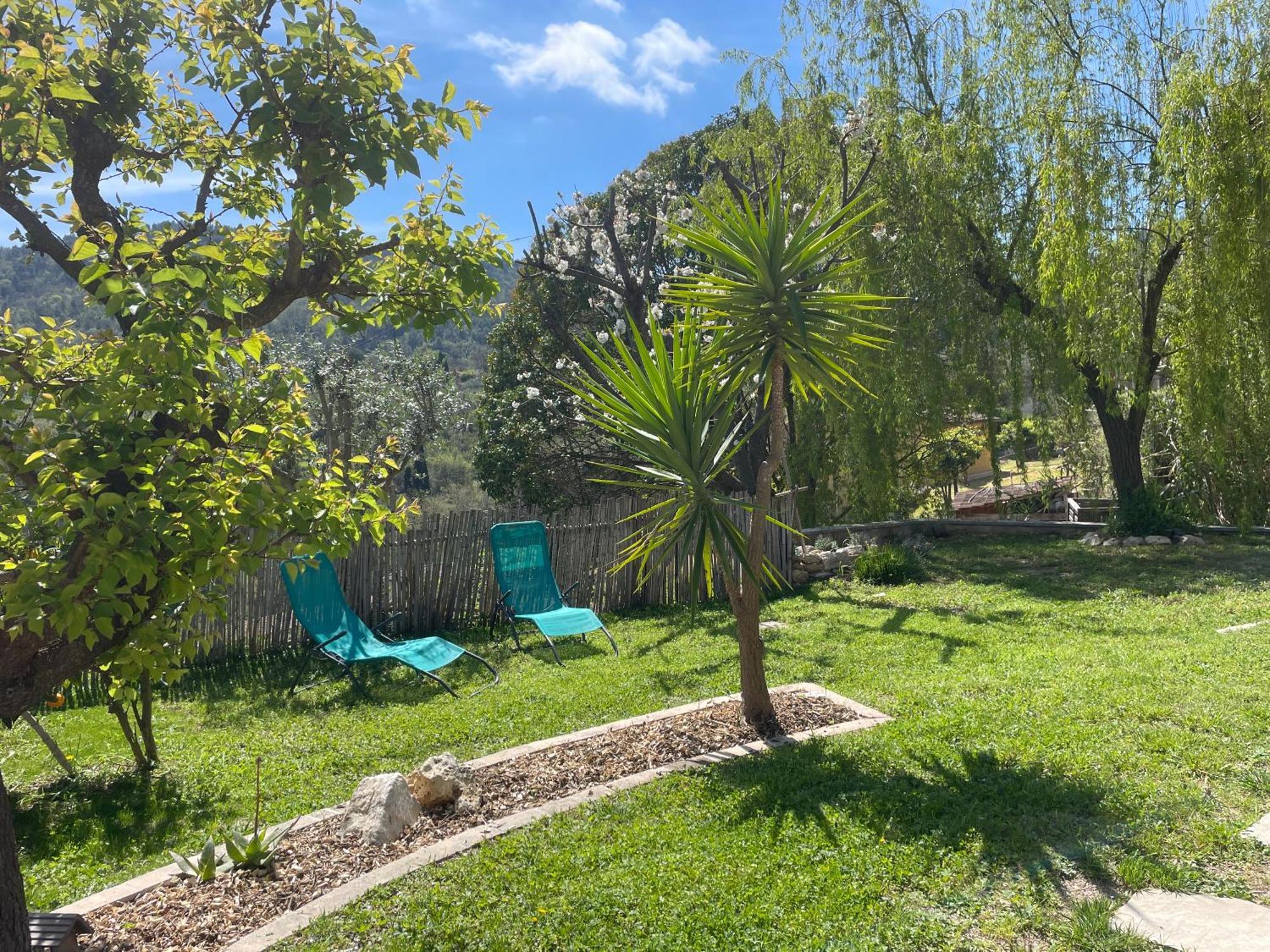 Luva D'Azur, Rez De Villa Le Riou - Le Vallon Le Bar-sur-Loup Экстерьер фото