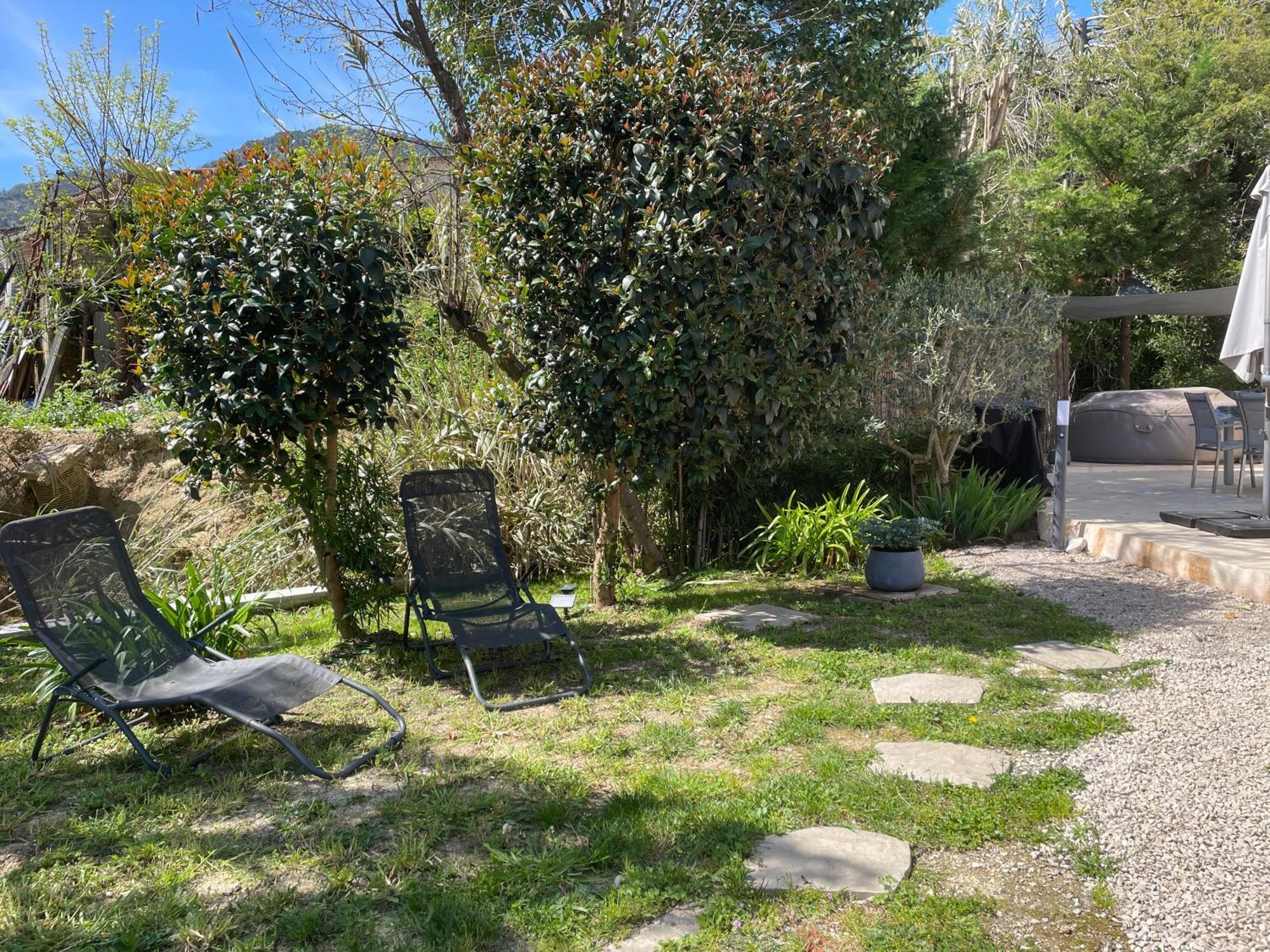 Luva D'Azur, Rez De Villa Le Riou - Le Vallon Le Bar-sur-Loup Экстерьер фото
