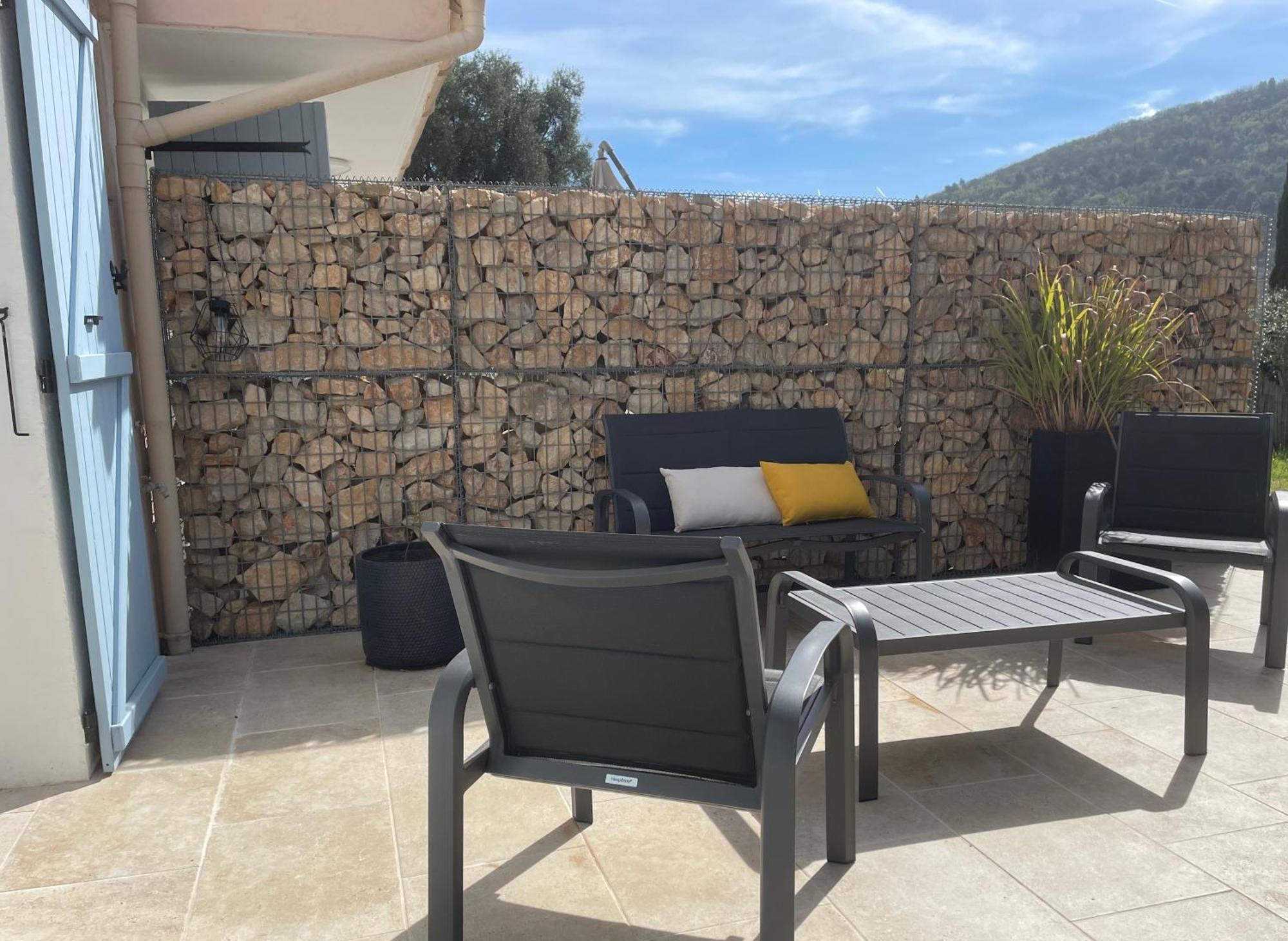Luva D'Azur, Rez De Villa Le Riou - Le Vallon Le Bar-sur-Loup Экстерьер фото