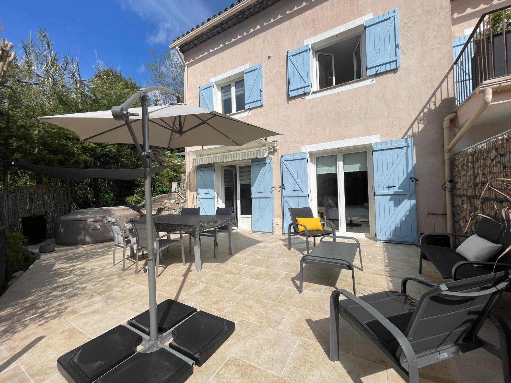 Luva D'Azur, Rez De Villa Le Riou - Le Vallon Le Bar-sur-Loup Экстерьер фото
