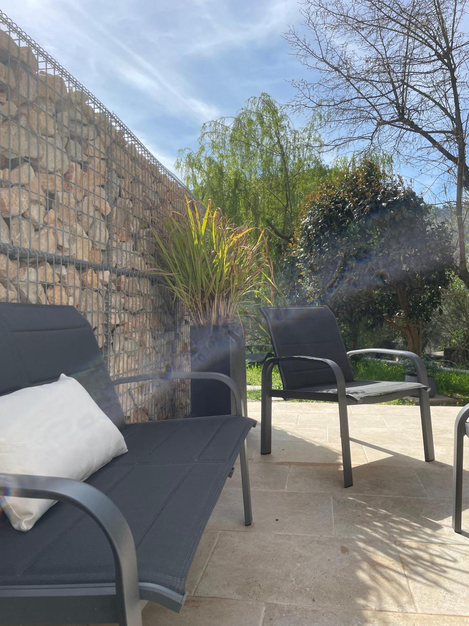 Luva D'Azur, Rez De Villa Le Riou - Le Vallon Le Bar-sur-Loup Экстерьер фото