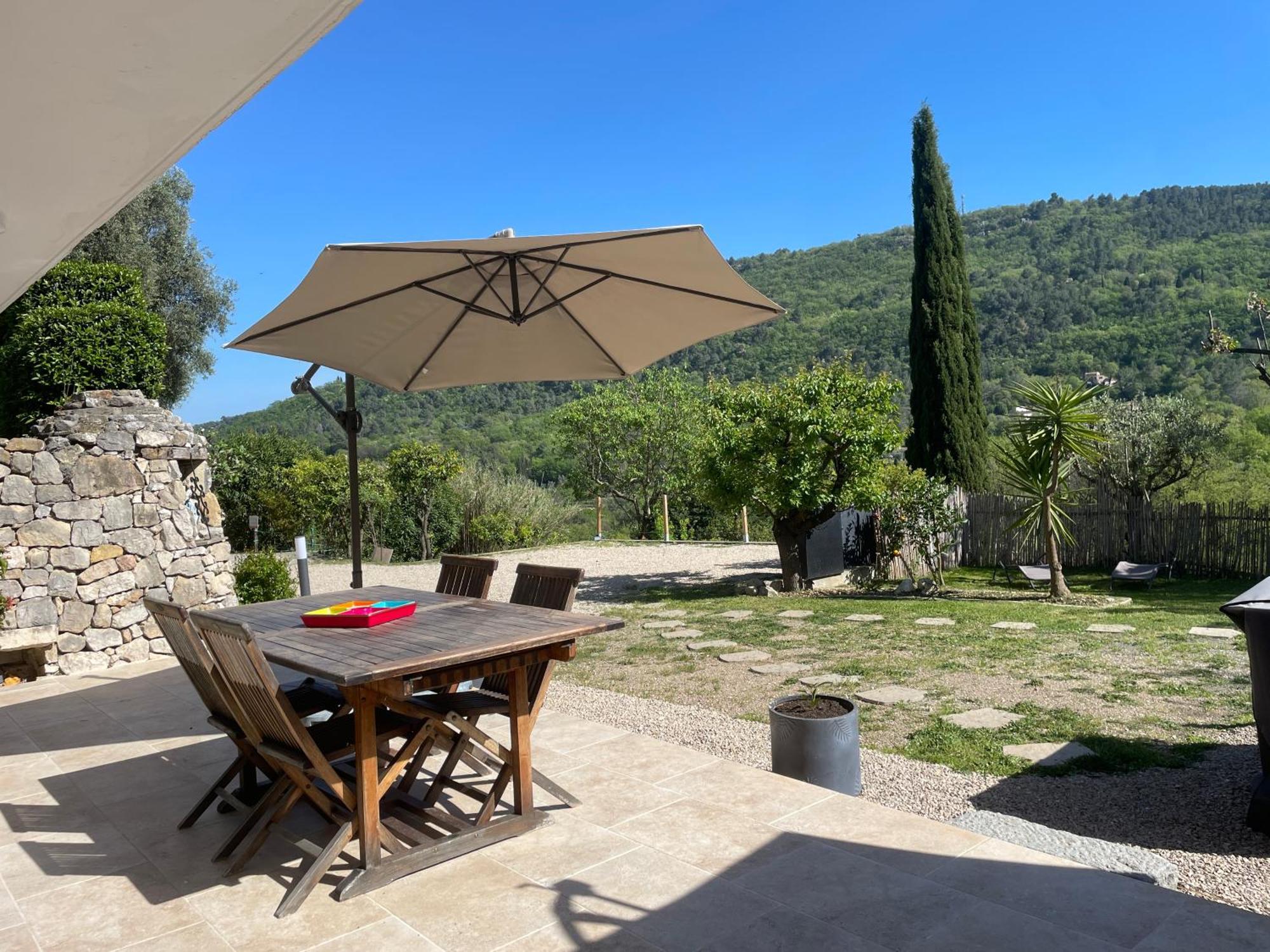 Luva D'Azur, Rez De Villa Le Riou - Le Vallon Le Bar-sur-Loup Экстерьер фото