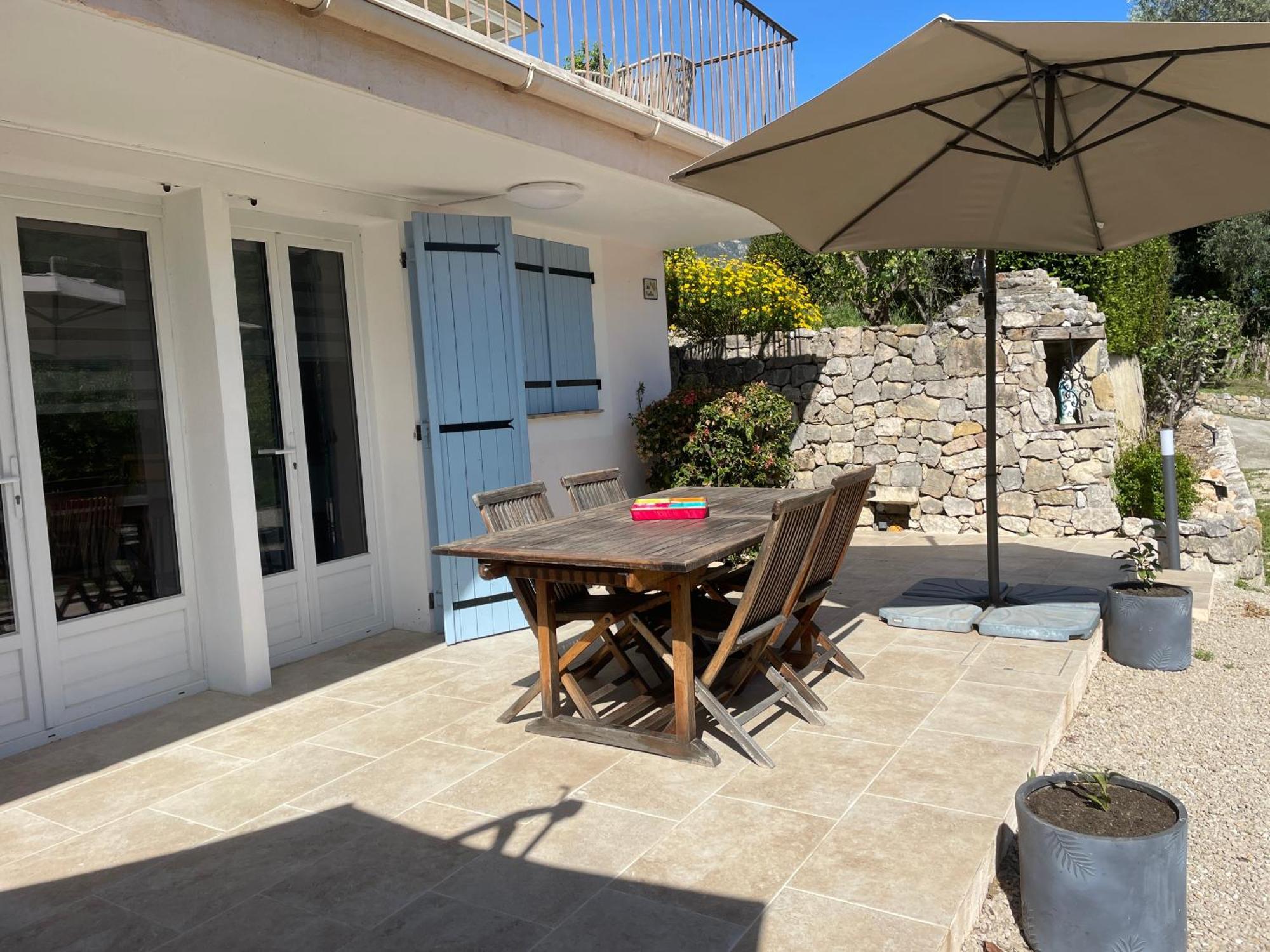 Luva D'Azur, Rez De Villa Le Riou - Le Vallon Le Bar-sur-Loup Экстерьер фото