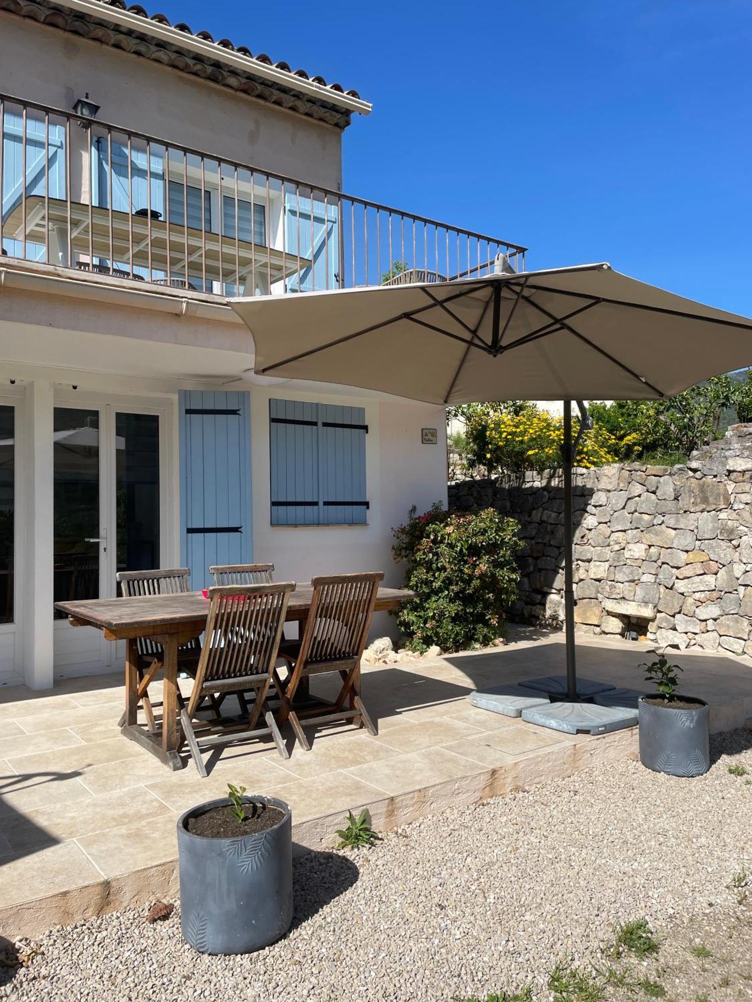 Luva D'Azur, Rez De Villa Le Riou - Le Vallon Le Bar-sur-Loup Экстерьер фото