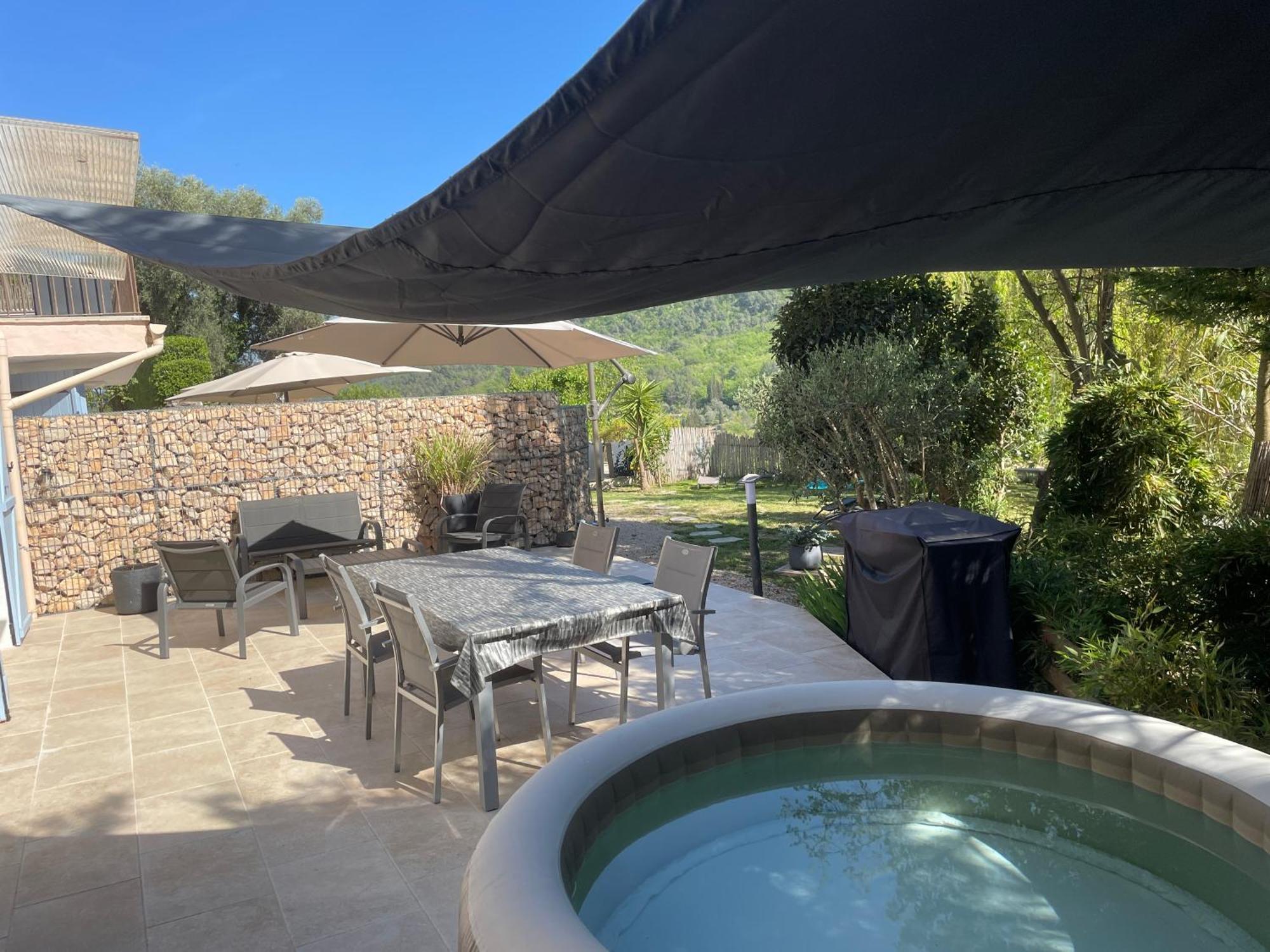 Luva D'Azur, Rez De Villa Le Riou - Le Vallon Le Bar-sur-Loup Экстерьер фото